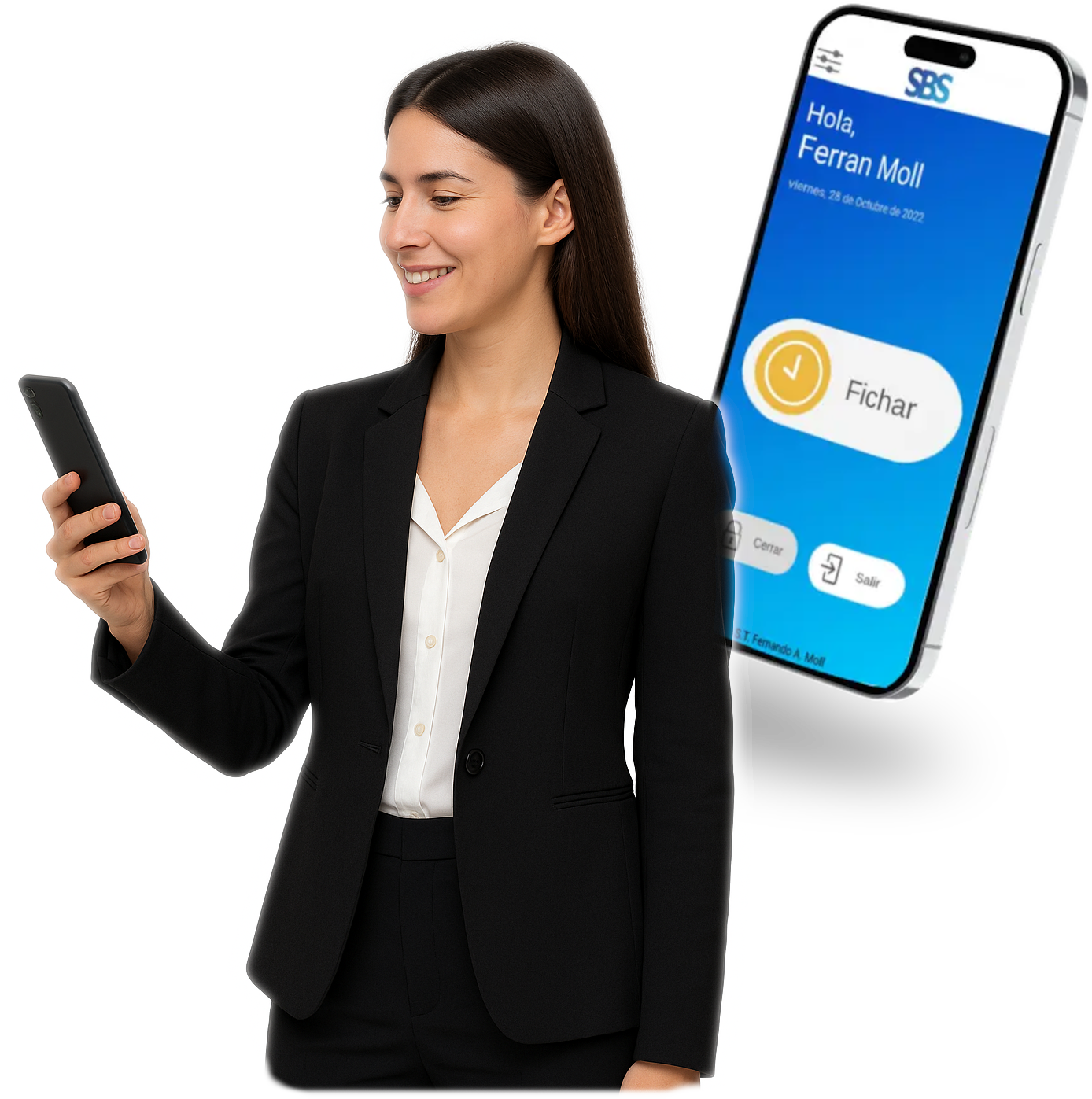 App SBS Fichaje en Móvil